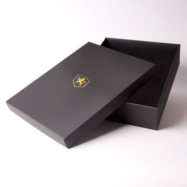 Midnight Shimmer Gold-Pressed Matrimony Dispatch Treasure Chest