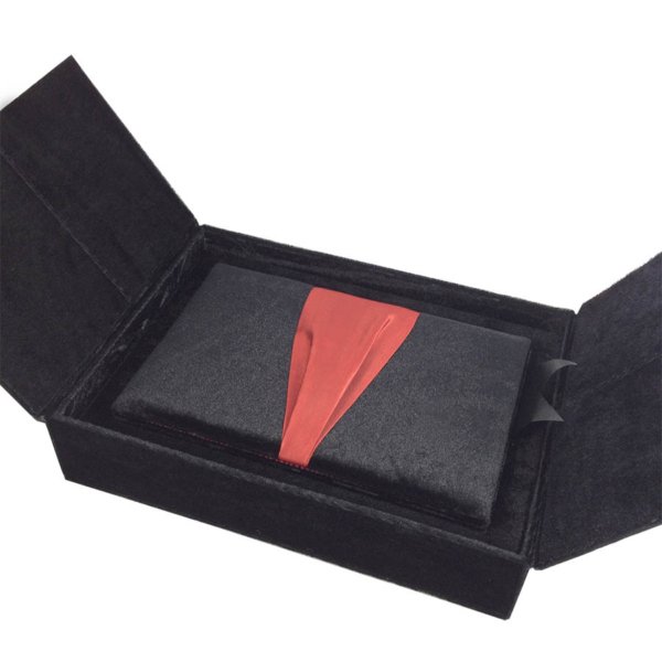 Midnight & Crimson Plush Treasure Chest Gift Collection