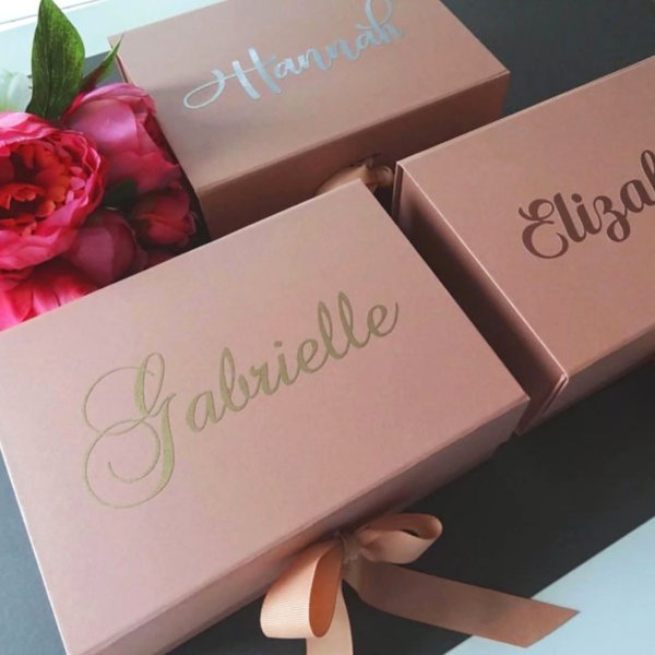 Bespoke Ivory Matrimonial Gift Box for Cherished Memories