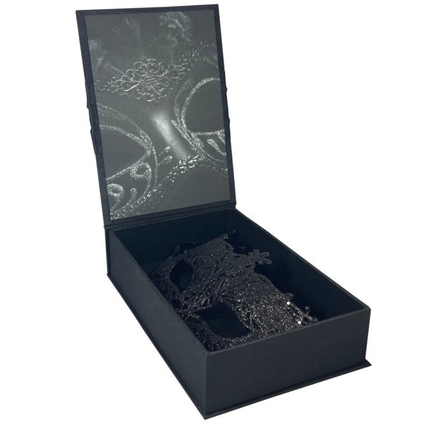 Midnight Velvet Masquerade Soirée Box Invitation