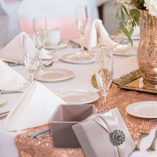 Blush Adorned Matrimony Gift Case
