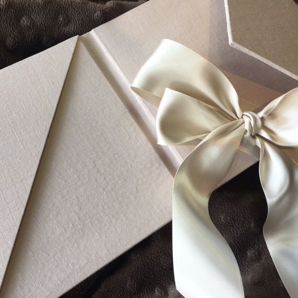 Ivory Textured Pocketed Wedding Stationery Envelopes