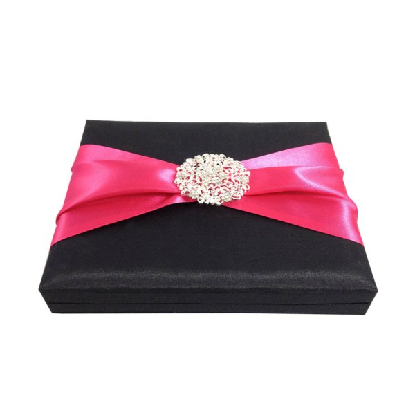 Royal Ivory Boxed Romance Invites for Unforgettable Wedding Moments