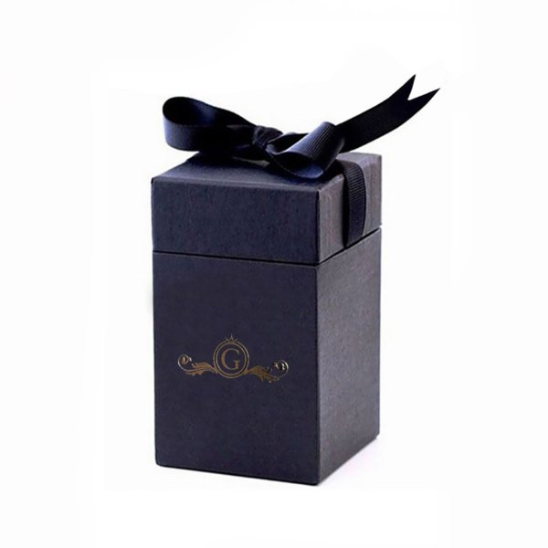 Shimmering Golden Monogrammed Keepsake Box for Matrimonial Celebrations