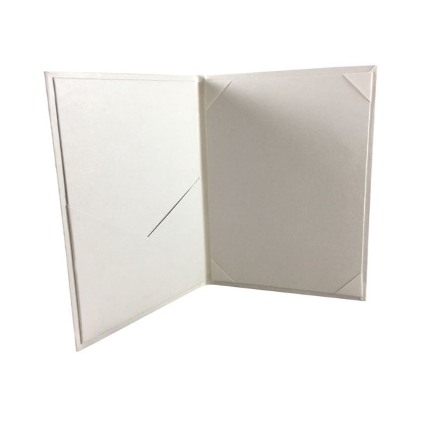 Vintage Golden Matte Pocket Folder for Elegant Event Invitations