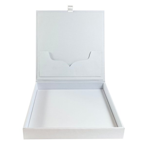 Pristine Ceremonial Keepsake Box for Cherished Matrimonial Announcements